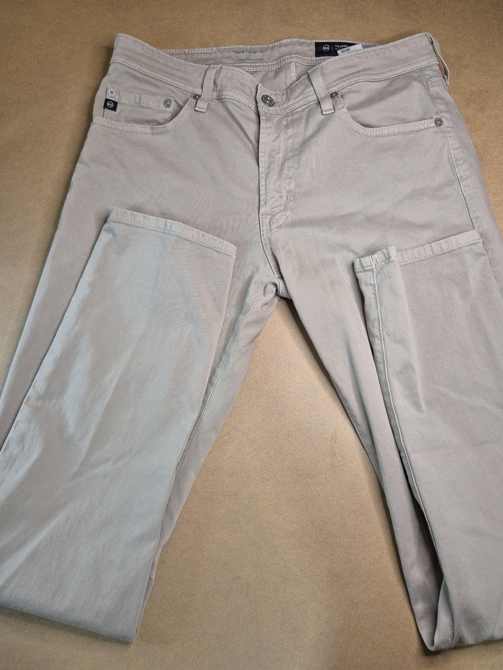 Ag Adriano Goldschmied Beige/Tan Casual Pants